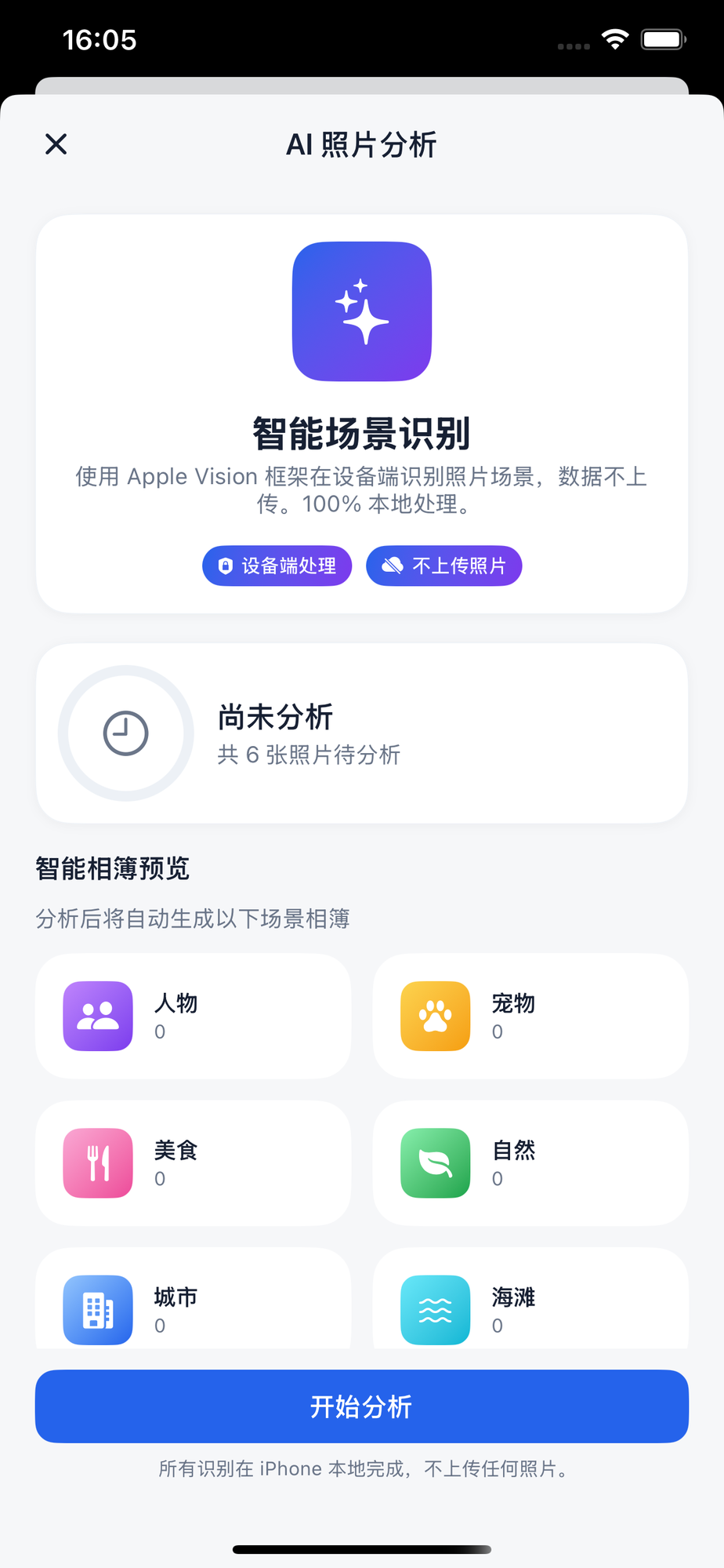 ImagenAI - Photo Organizer iPhone screenshot 1